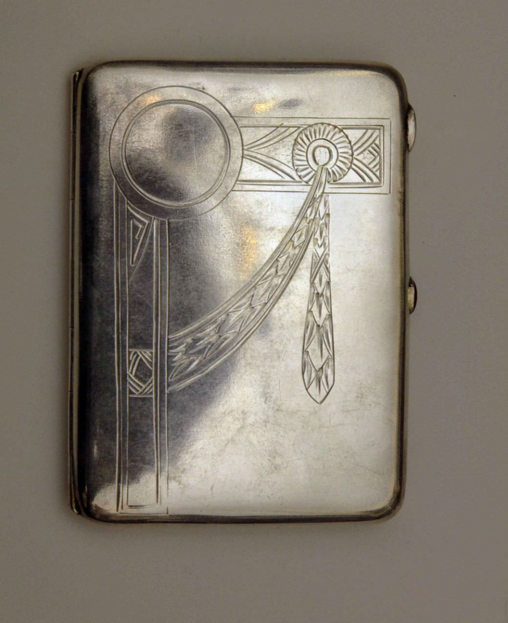 Портсигар дамский в стиле Ар-Деко