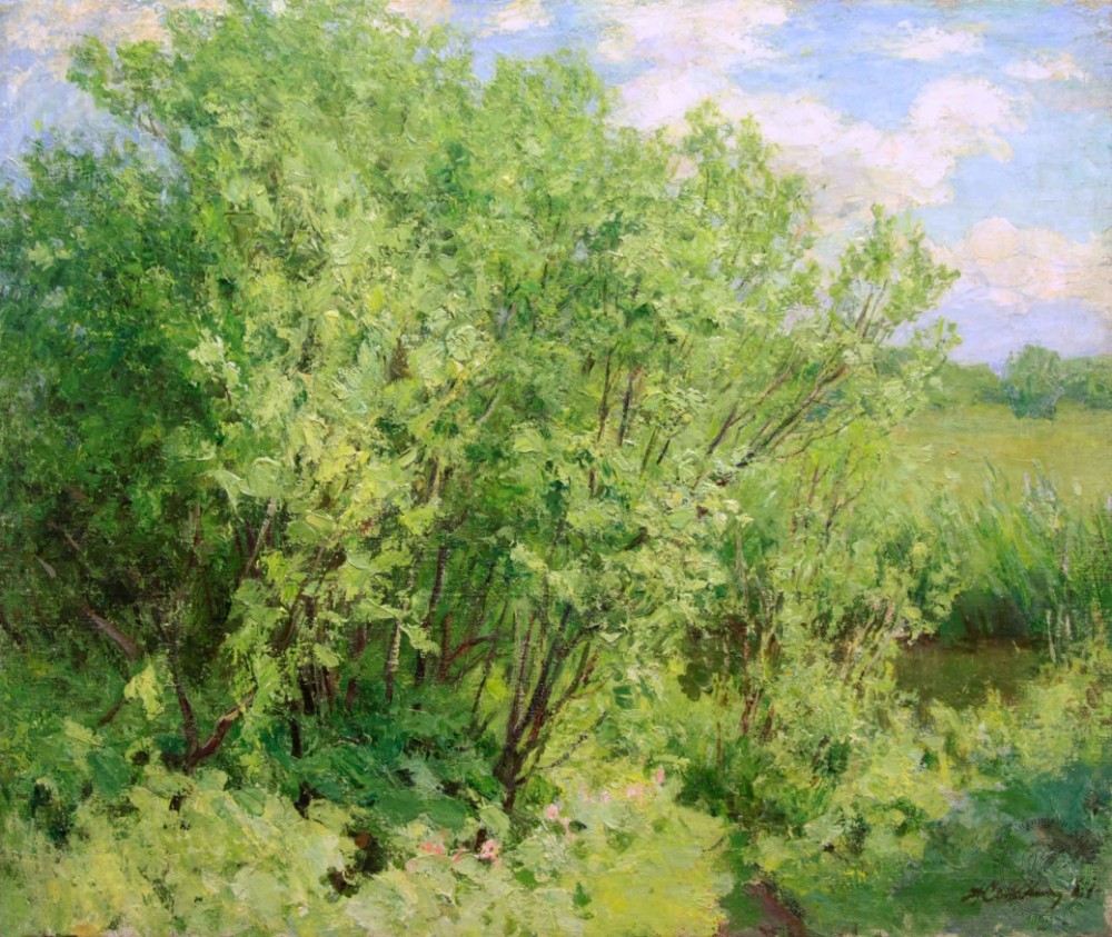 Картина «Летний день» 1961 год