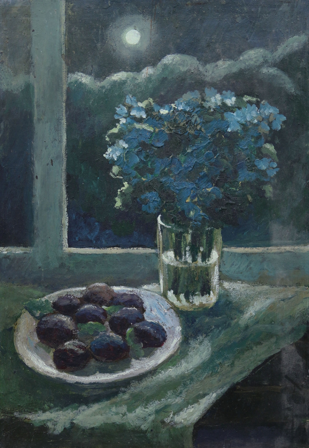 Натюрморт «Сливы»