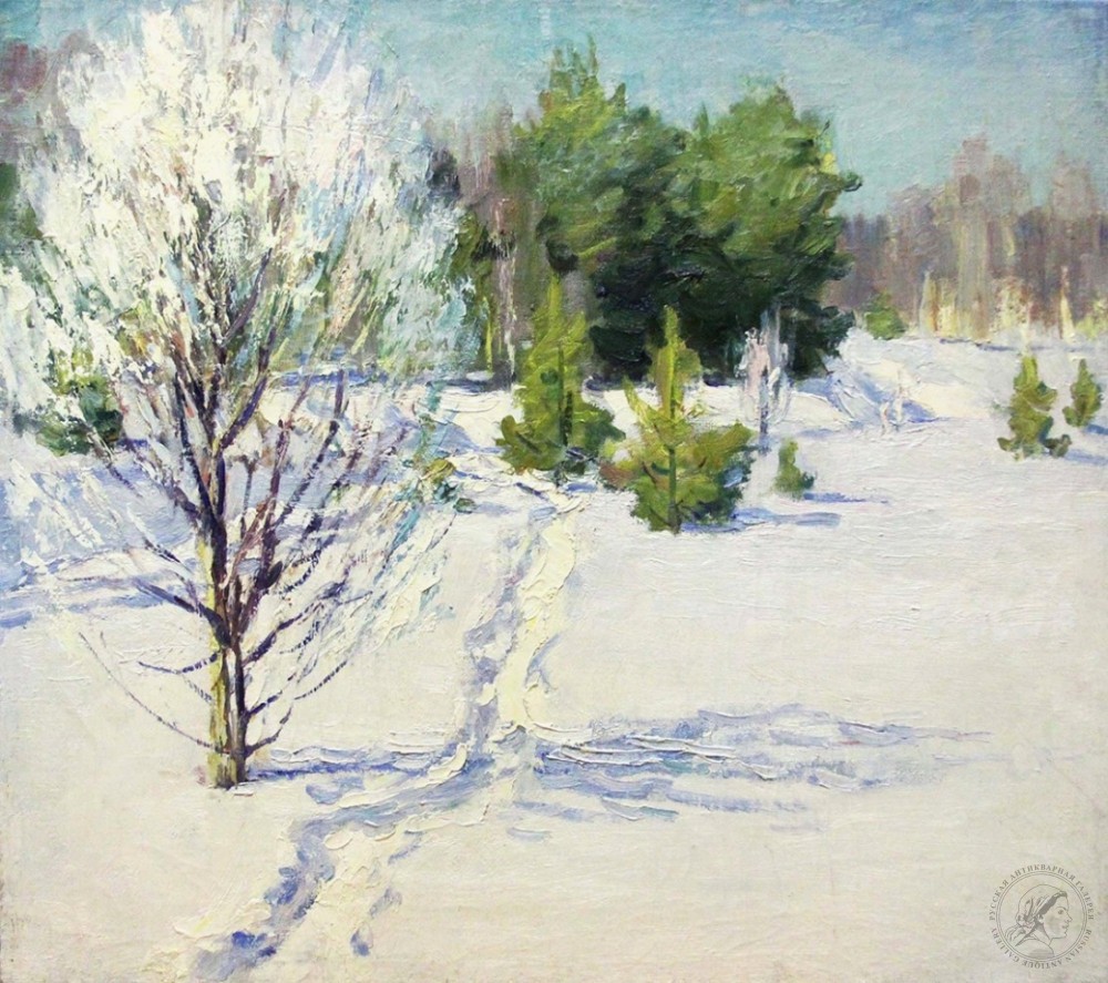 Картина «Зимний день в Комарово»