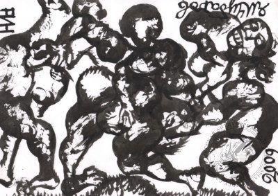 Рисунок «Многофигурная композиция»