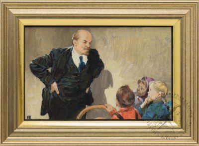 Картина «Ленин на детском празднике»