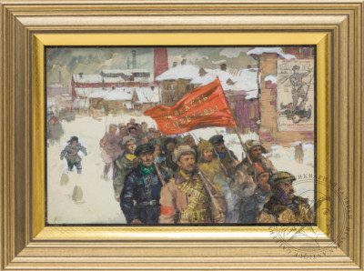 Картина «За власть советов!»