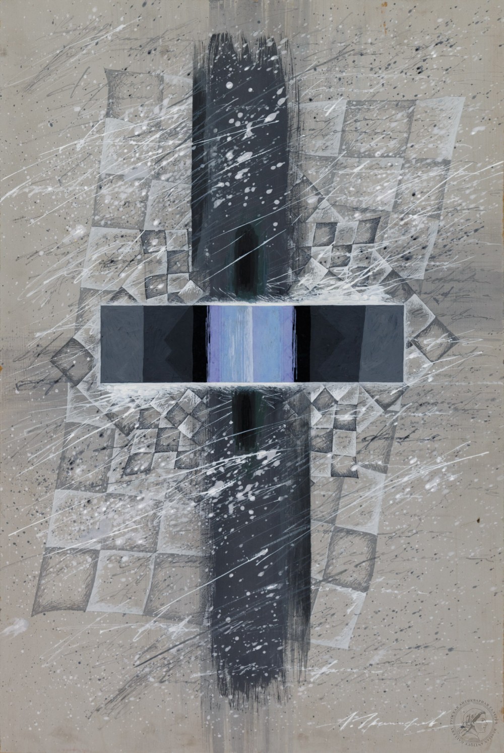 Картина «Композиция с крестом»