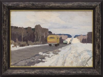 Картина «Зимняя дорога»