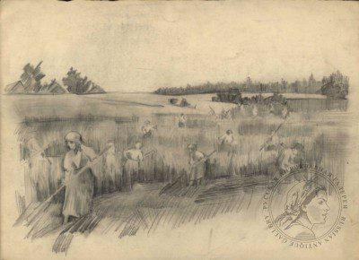 Рисунок «Сенокос»