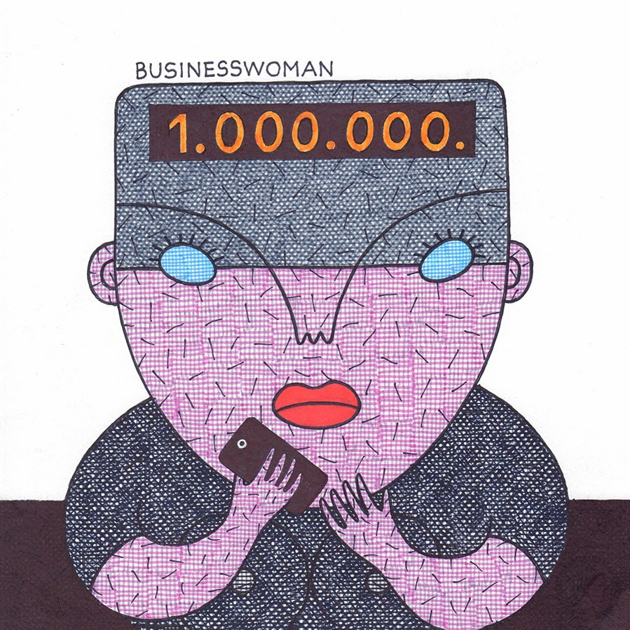 Картина «Business woman»