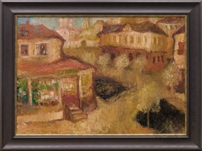 Картина «Цветочный магазин»