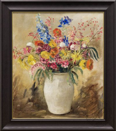 Картина «Натюрморт с букетом садовых цветов»