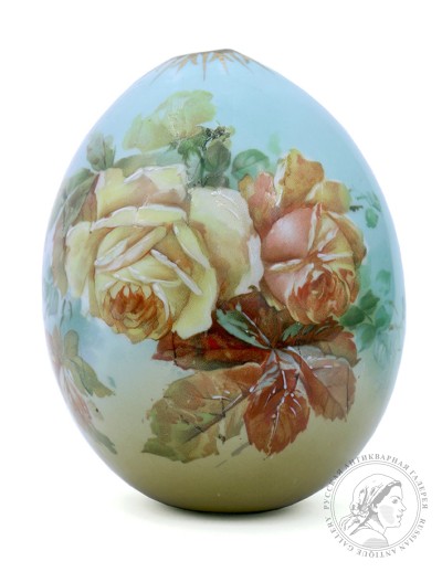 Пасхальное яйцо «Чайные розы»