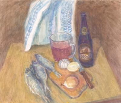 Картина «Натюрморт с пивом»