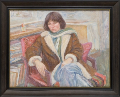 Картина «Девушка в кресле»