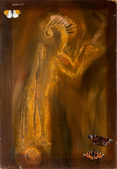 Картина «Композиция с бабочками №1»