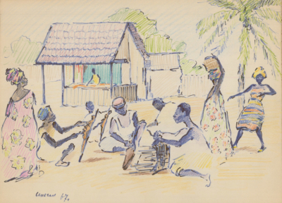 Рисунок «Сенегал. Мастера»