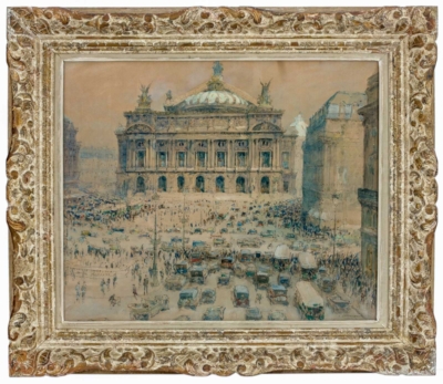 Картина «Опера Гранд-Опера в Париже»