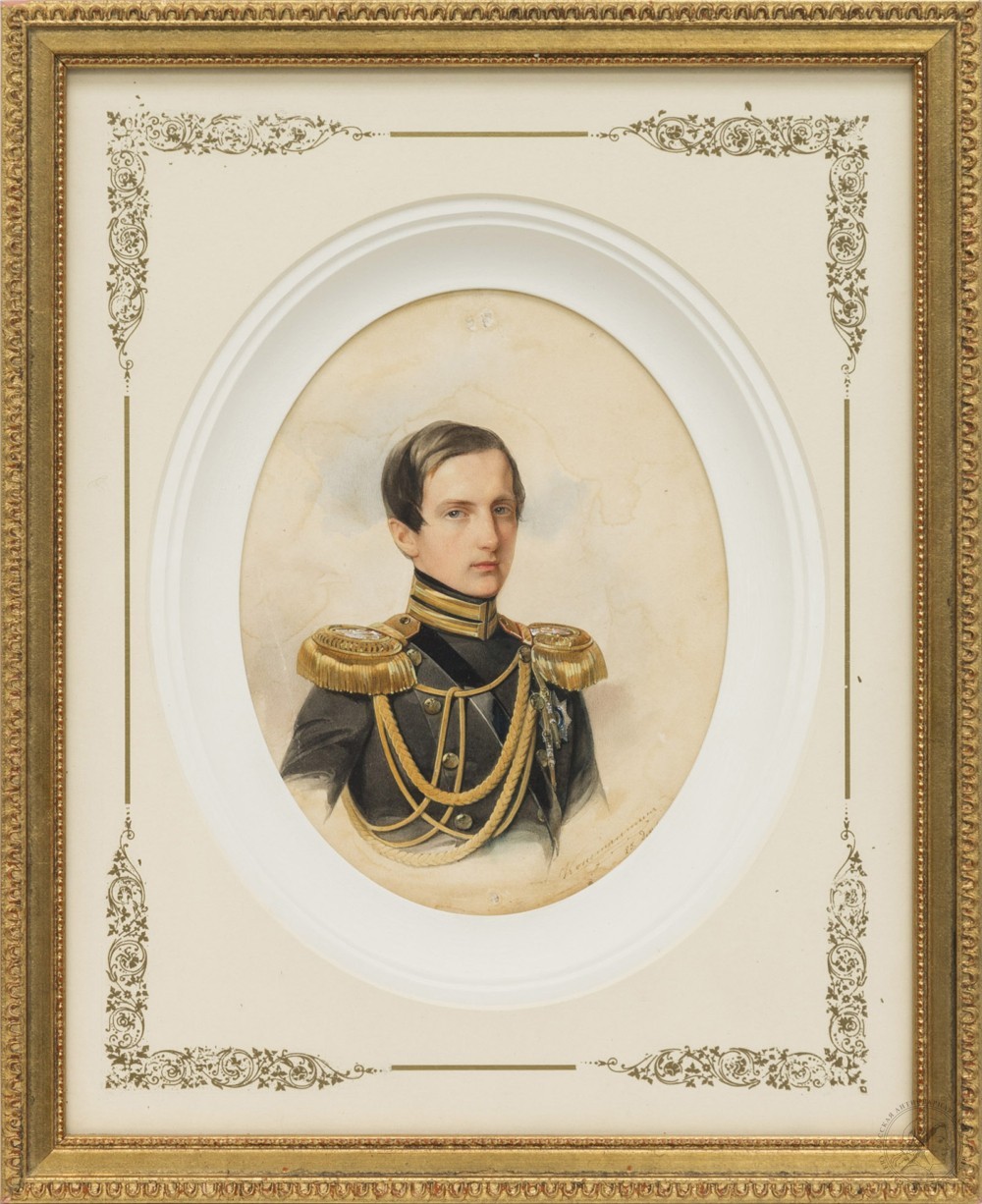 Рисунок «Портрет Великого князя Константина Николаевича»