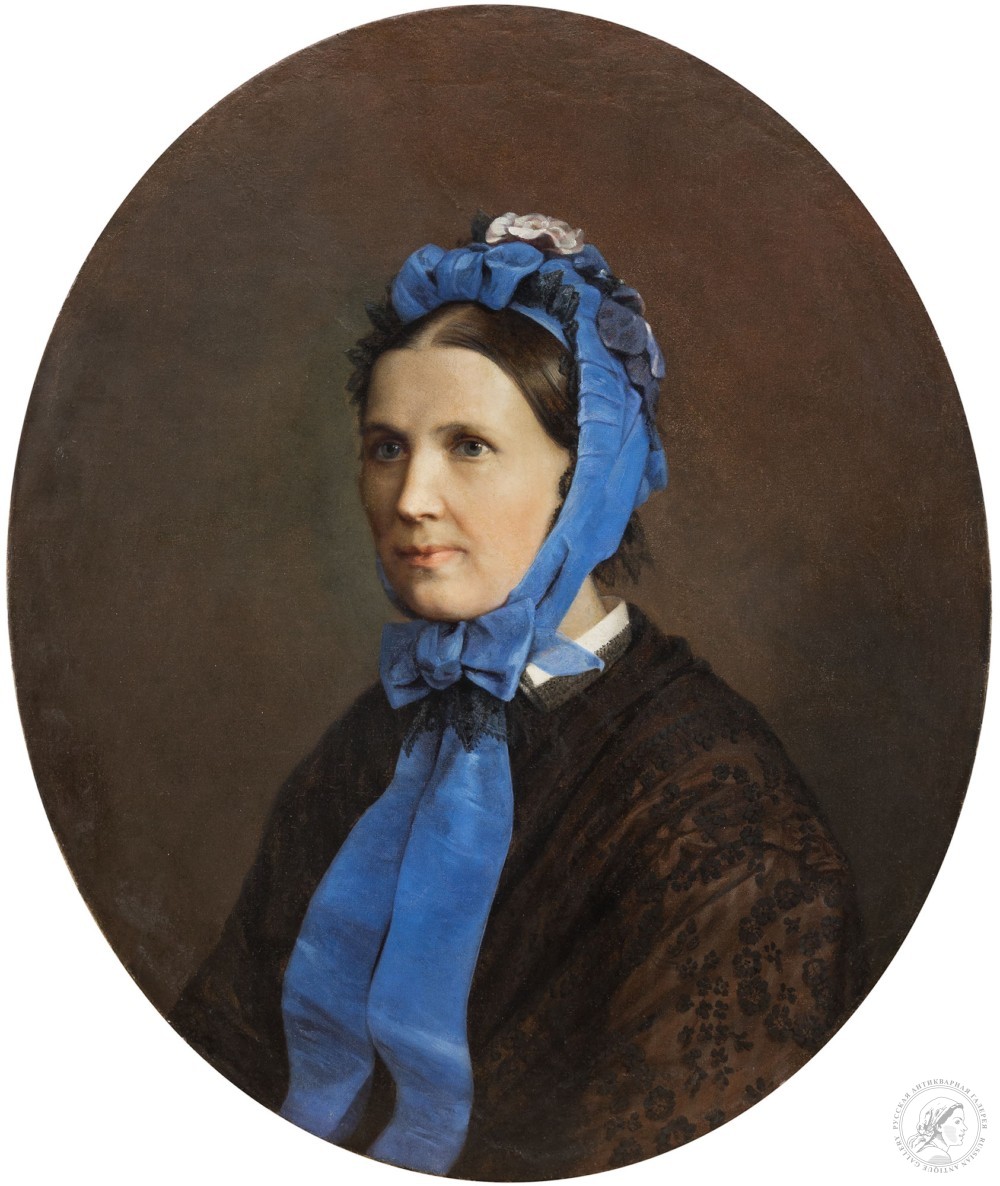 Картина «Портрет женщины в голубом чепце»