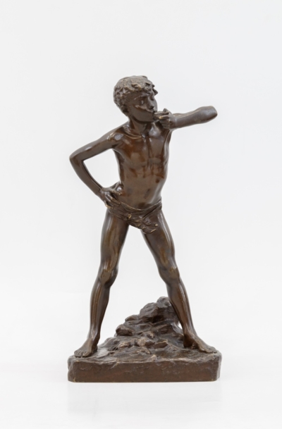 Бронзовая скульптура «Мальчик пробующий устрицу»