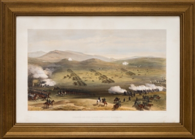 Литография «Атака легкой кавалерии»