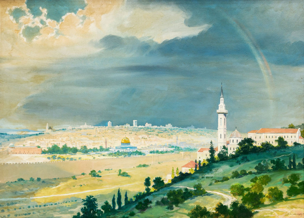 Картина «Вид на Иерусалим»