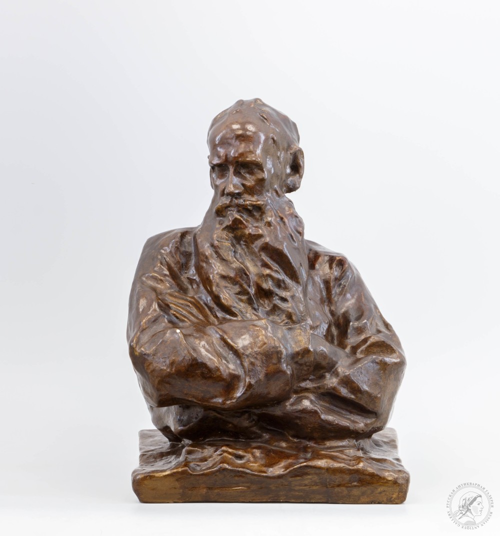 Скульптурный портрет Льва Николаевича Толстого