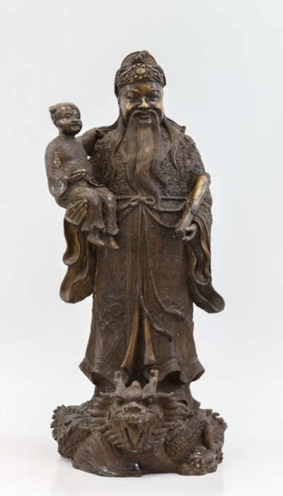 Скульптура бога процветания Лу Сина