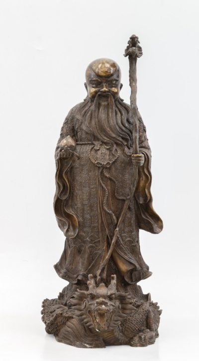 Скульптура бога долголетия Шоу Сина