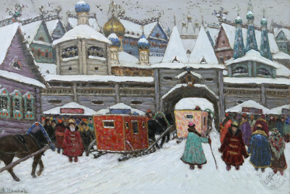 Картина «Старая Москва 18 века»