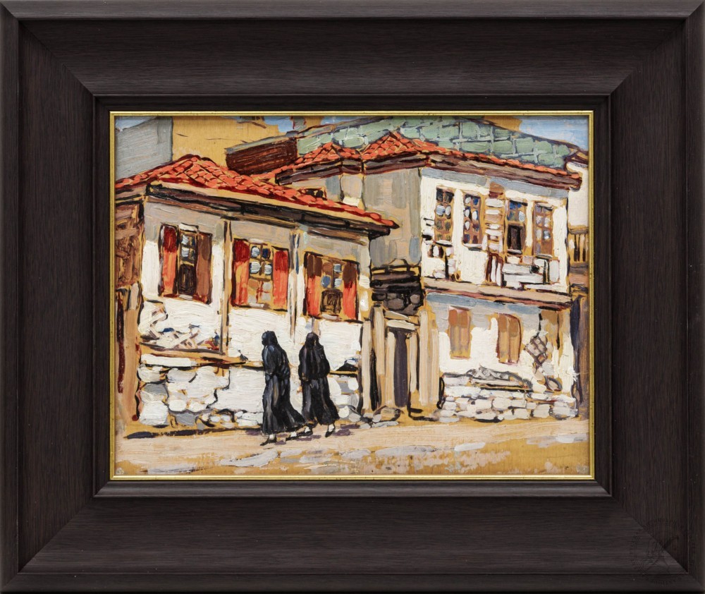 Картина «В старом городе»