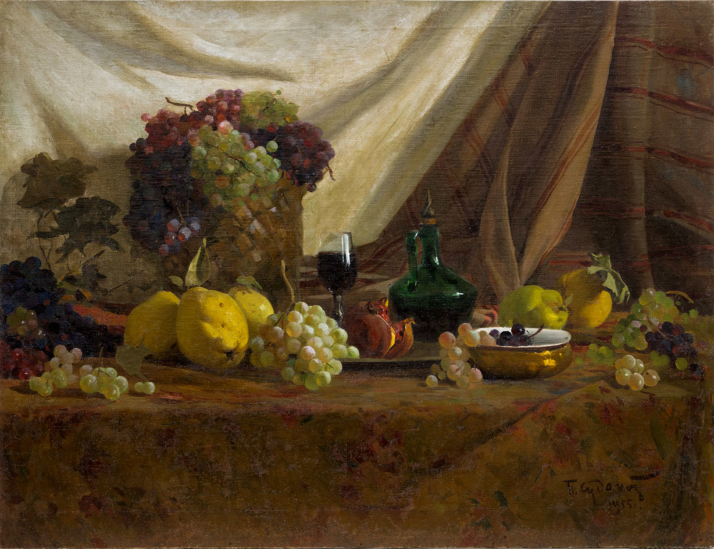 Картина «Натюрморт с виноградом»
