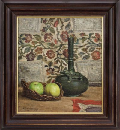 Картина «Натюрморт с кувшином и яблоками»