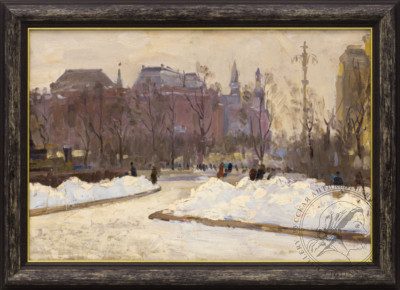 Картина «Москва. Площадь Революции»