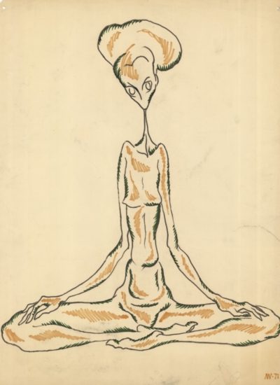Рисунок «Медитация»