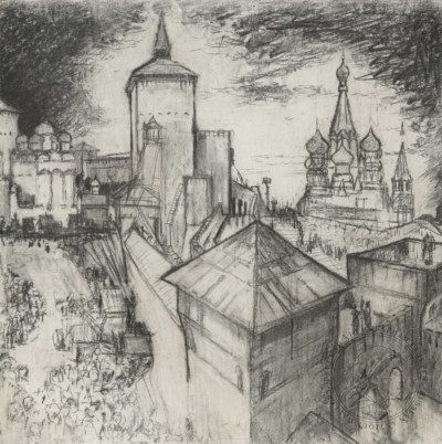 Рисунок «Городской пейзаж»