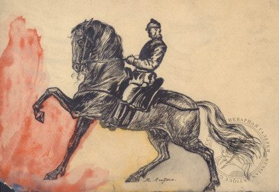 Рисунок » Красная кавалерия»