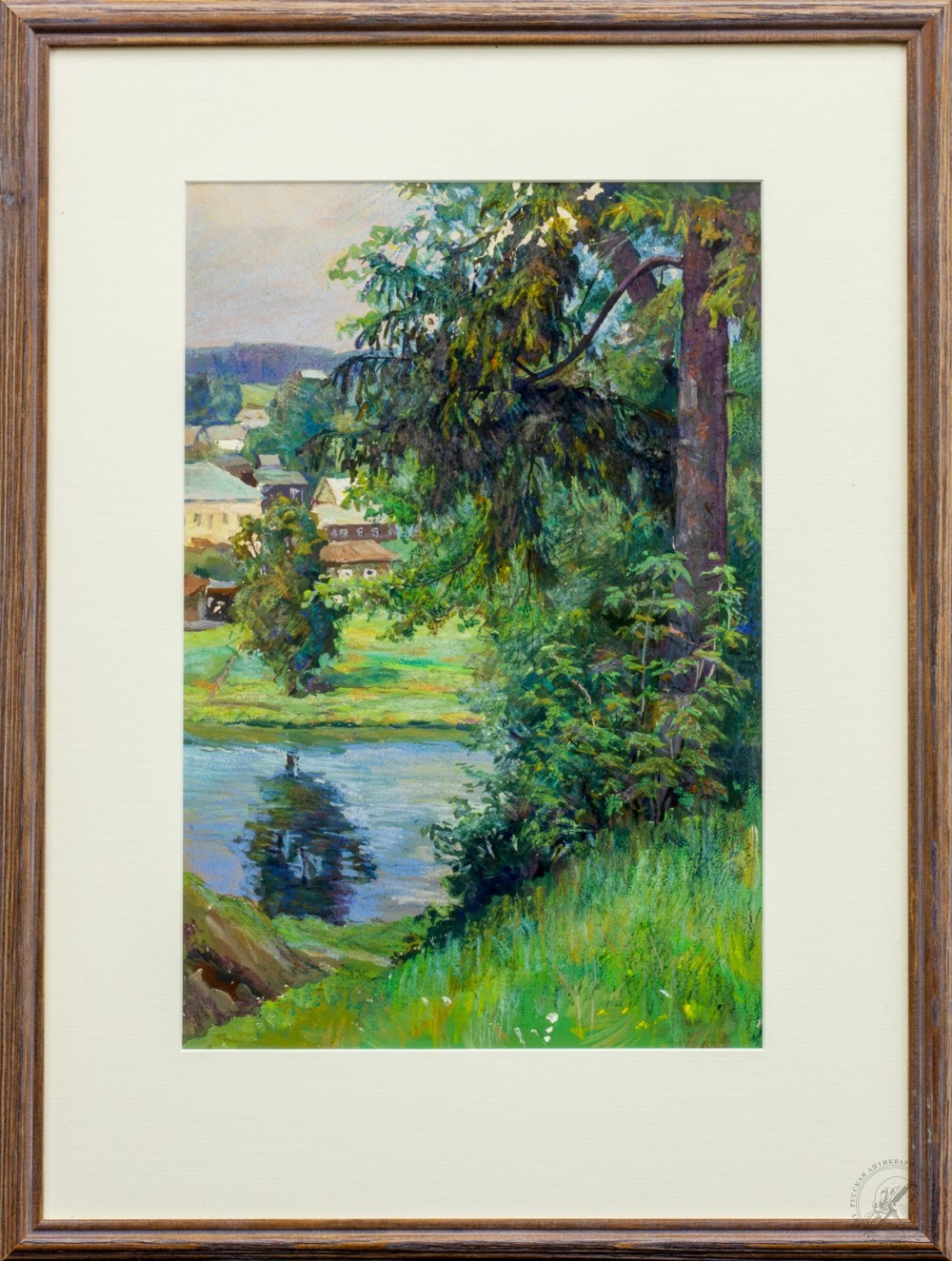 Картина «На той стороне реки»