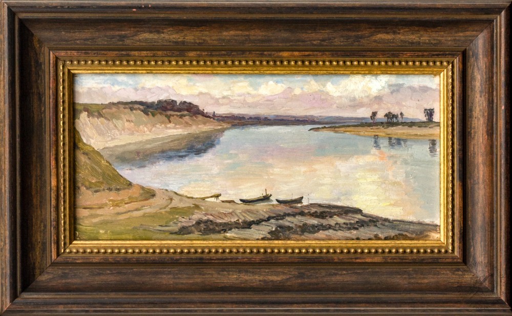 Картина «Пейзаж с рекой»
