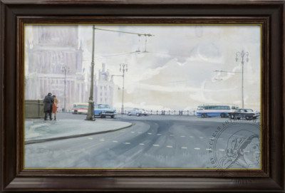 Картина «Бородинский мост»