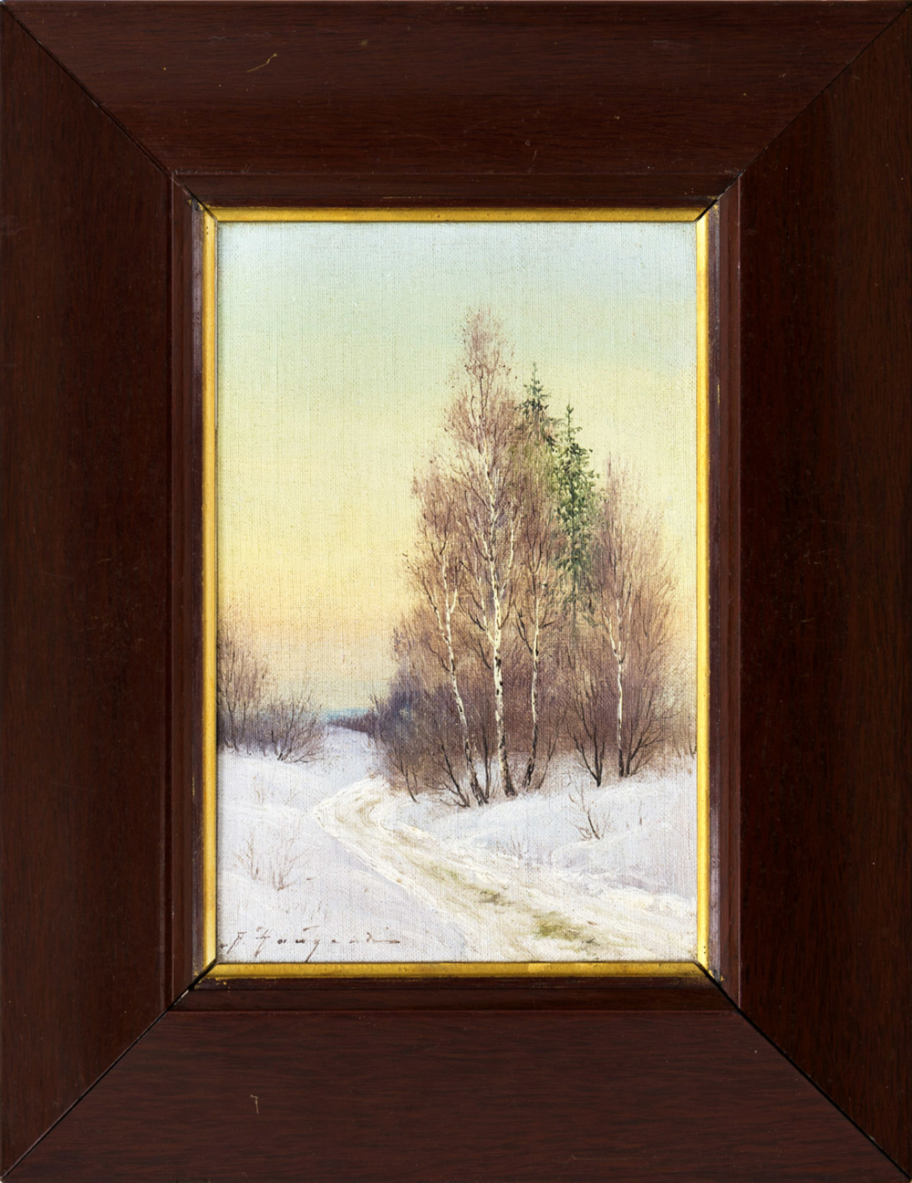 Картина «Зимний пейзаж»