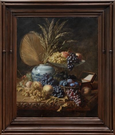 Картина «Натюрморт с вазой и виноградом»