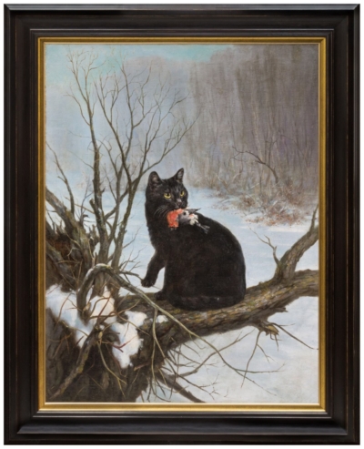 Картина «Чёрная кошка»