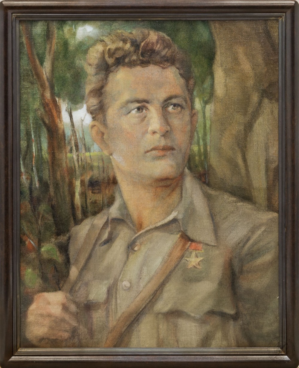 Картина «Командир красной армии»