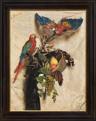 Картина «Попугаи Какаду»