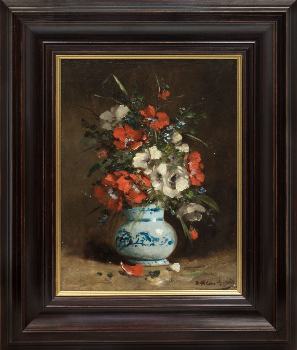 Картина «Полевые цветы в вазе»