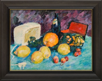 Картина «Натюрморт с фруктами и лимонадом»