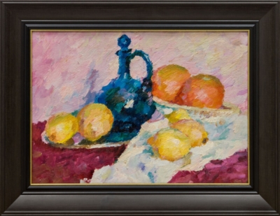Картина «Натюрморт с тропическими фруктами и графином»