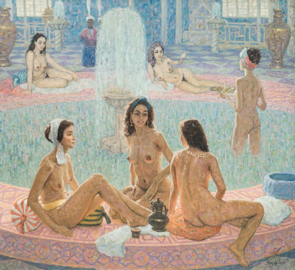 Картина «Турецкие бани»
