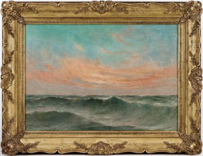 Картину «Морской закат»