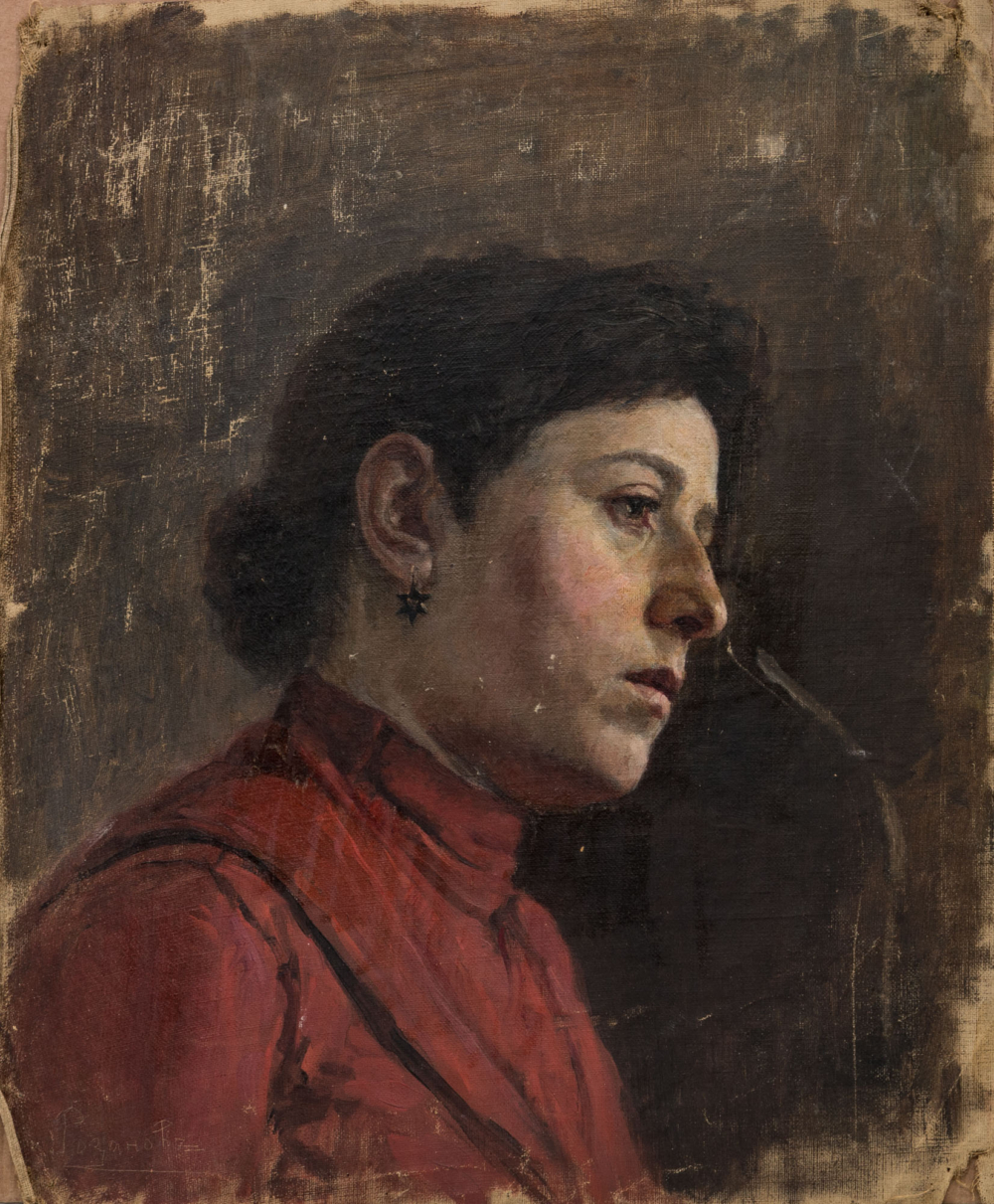 Картина «Портрет девушки с сережкой»