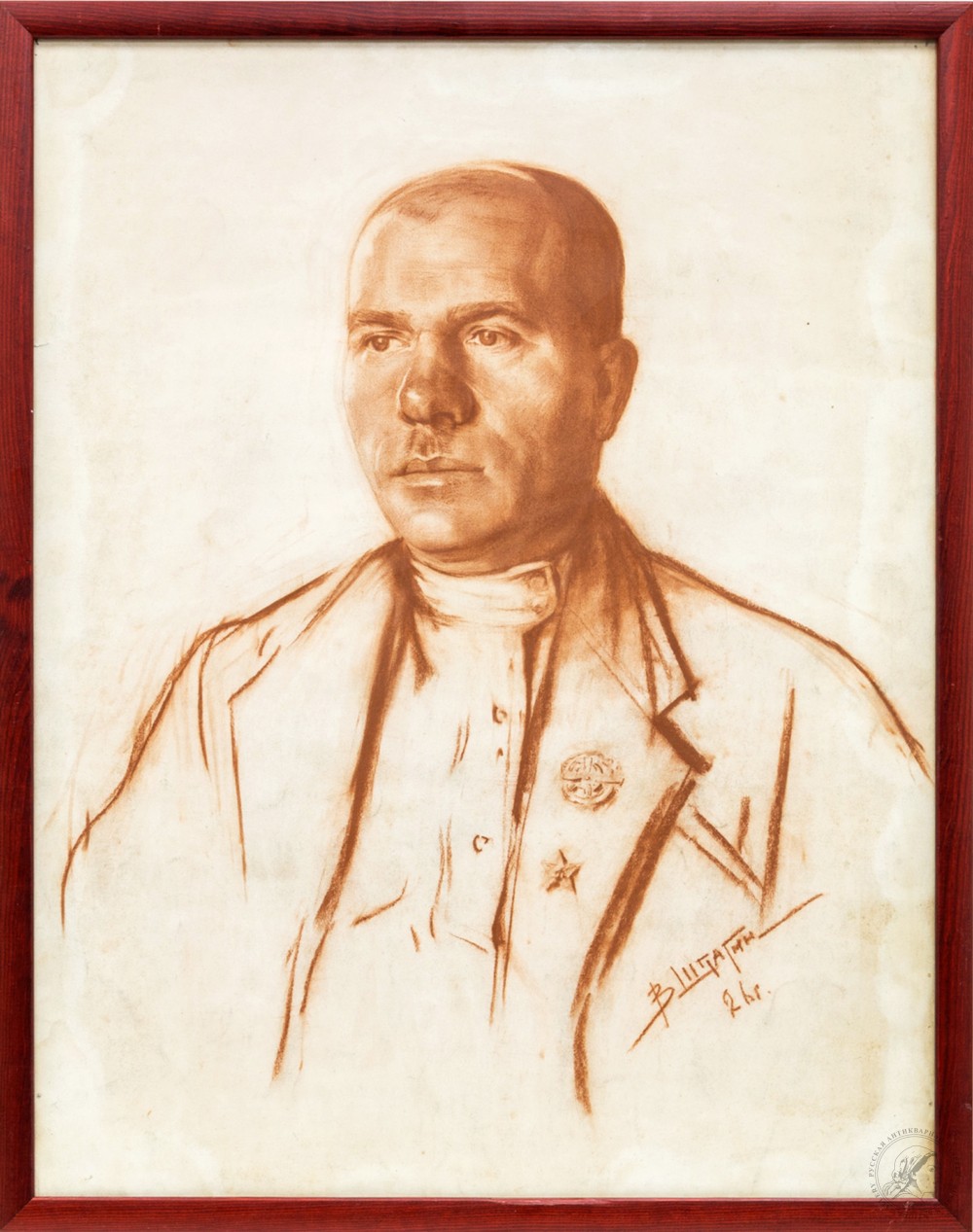 Рисунок «Мужской портрет»